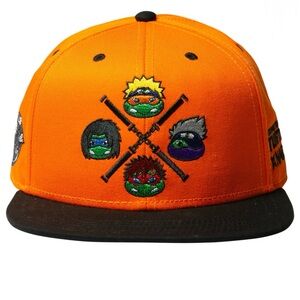 NARUTO NINJA TURTLES SNAPBACK HAT